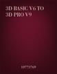 3D Basic to 3D Pro Upgrades Basic Version 6 to Pro Version 11